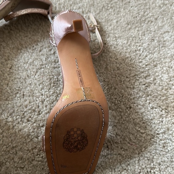 NEW! Vince Camuto Enella Embellished Ankle Strap Heel Sandal - Size 9.5 - Picture 10 of 11